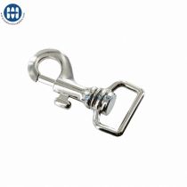 Mousqueton Crochet Rotatif  M116 25mm Plaqu&eacute; Nickel