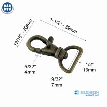 Swivel Hook M132-13 Antique
