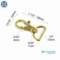 Swivel Hook M132-13 Brass