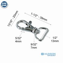 Swivel Hook M132-13 Nickel
