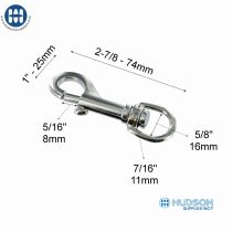 Swivel Hook M210-16 Nickel