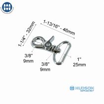 Swivel Hook M886-25 Nickel