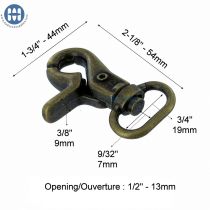 Swivel Hook - Mousqueton