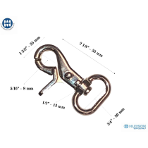Swivel Hook M923-20 Nickel