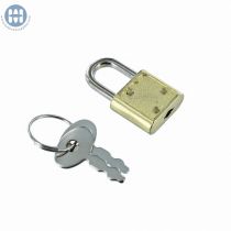 Padlock 1760 Brass w/Nickel