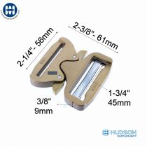 Boucle AustriAlpin Cobra 45mm Ajustable Coyote XL