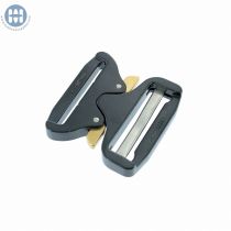 Cobra Interlocking Metal Buckle 2" (50mm) Black XL
