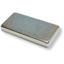 Permanent Magnet Bloc  3/8" x 1" x 1/16" N35