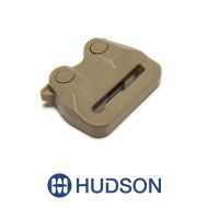 ITW GT Cobra Loop Female 250-0001 tan499 38mm on a white background with a blue Hudson logo.
