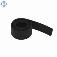 Nylon Elastic 1-1/2" (38mm) 401 Black (By the roll)
