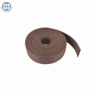 Polypropylene Webbing 1" (25mm) 703 Brown (By the roll)