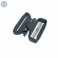 Cobra Interlocking Metal Buckle 2" (50mm) Black XB-KM