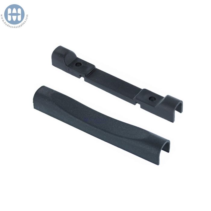 A-201P Two Part handle Plate Black