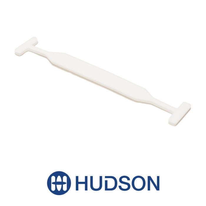 Flat Plastic Handle 140mm White
