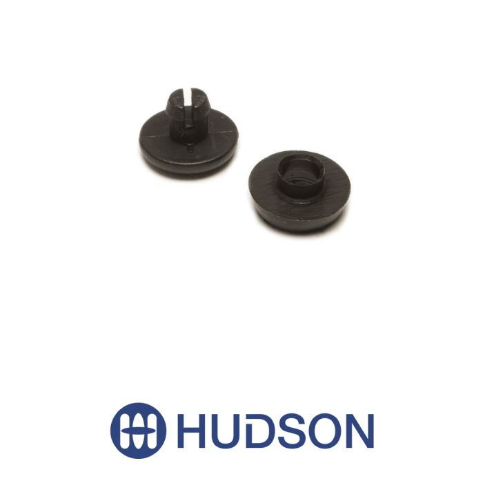 STUD025 Two Part Rivets Black