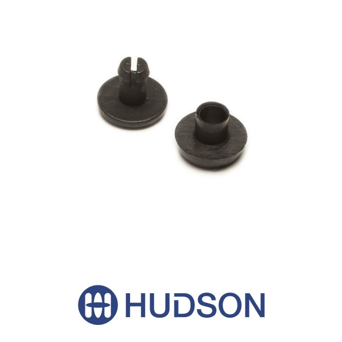 STUD050 Two Part Rivets Black