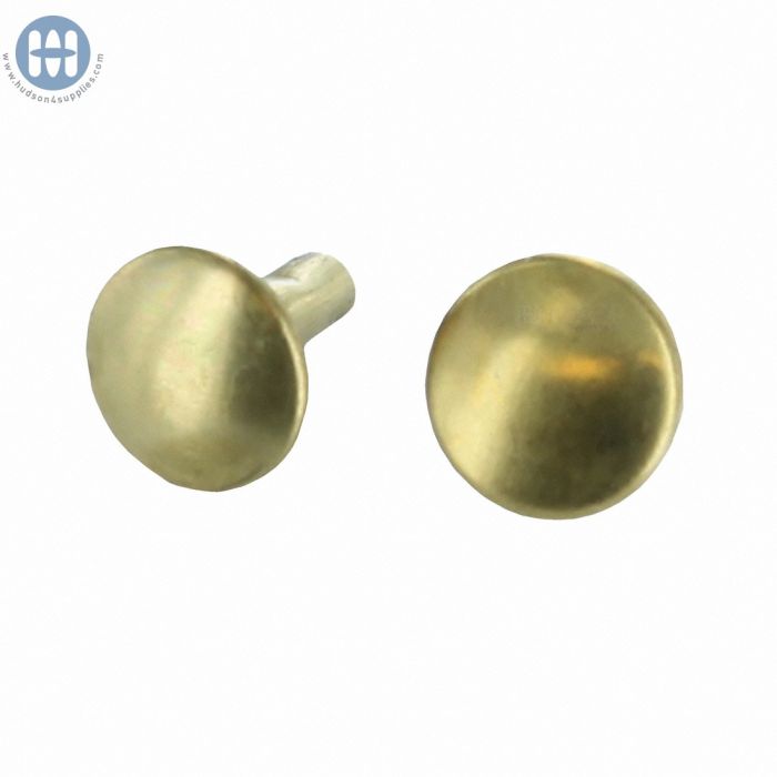 034D-09 Speedy Rivet Double Head Brass 