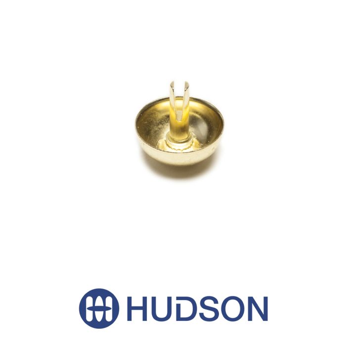 195X09MM Bell Stud Brass