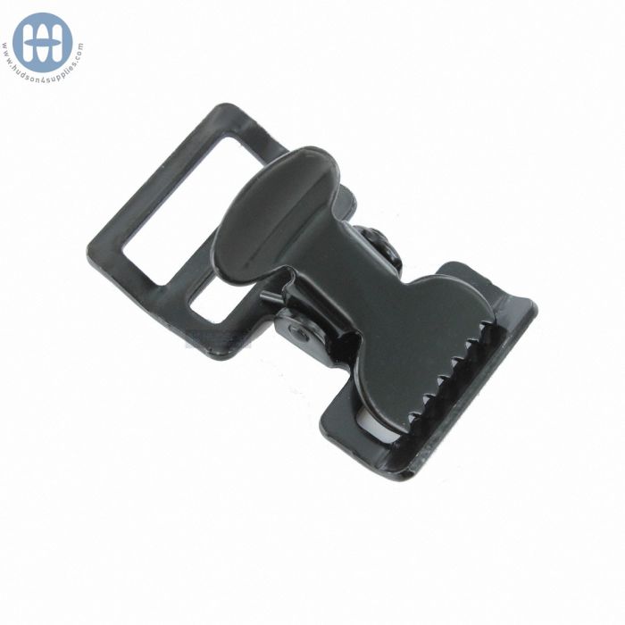 Boucle Tourniquet  Métal 25mm Noir