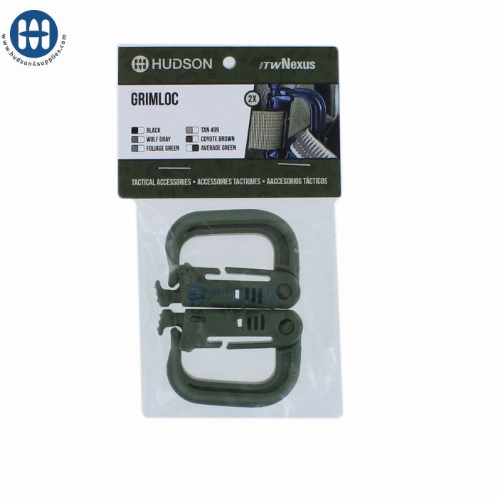 Retail Package Two ITW Grimloc Carabiners110-4100 CAG