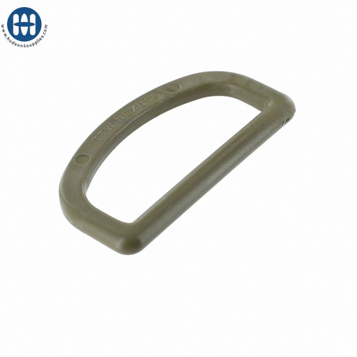 ITW 110-0200 Anneau en D Plastique 50mm Tan