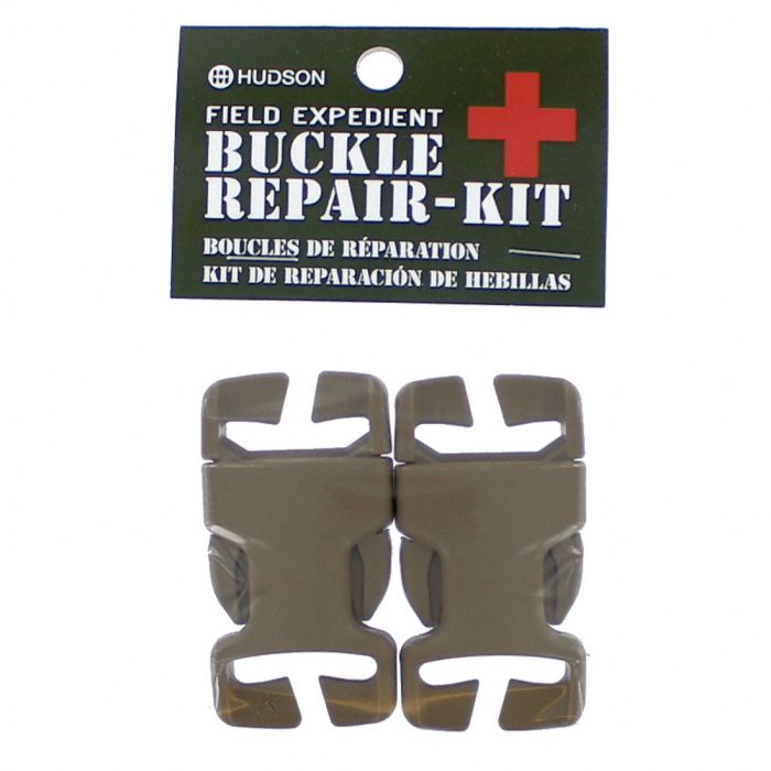2pc Repair Buckle 1" Fem & Male SB Tan