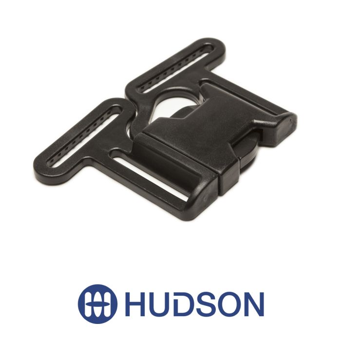 Basic Four Way Buckle 1-1/2" Black