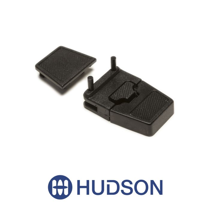 Basic Tuck Buckle Closure Black 