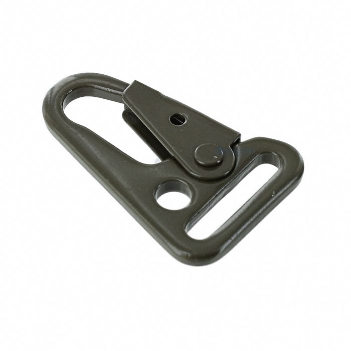 Crochet en métal pour des élingues 