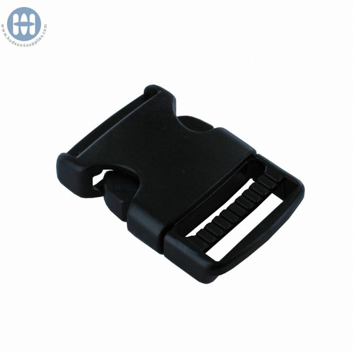 Basic Side Release Buckle 1-1/4" Black