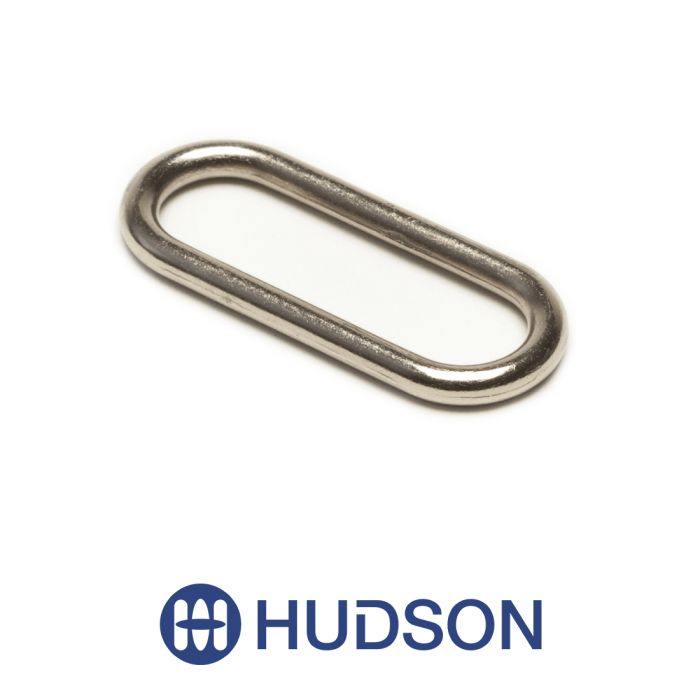 Oval Ring 1-1/4" (30mm) Nickel