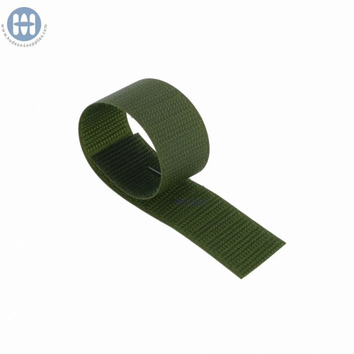 VELCRO&reg; Brand Sew-On Fastener Hook 1" (25mm) AVG.GREEN 50 YDS (45.7 M)