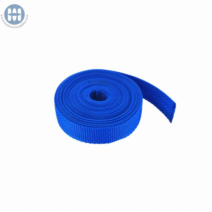 Polypropylene Webbing 1-1/2" (38mm) 604 Pacific Blue (By the roll)