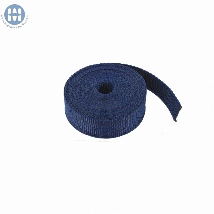 Polypropylene Webbing 1-1/2" (38mm) 620 Navy Blue (By the roll)