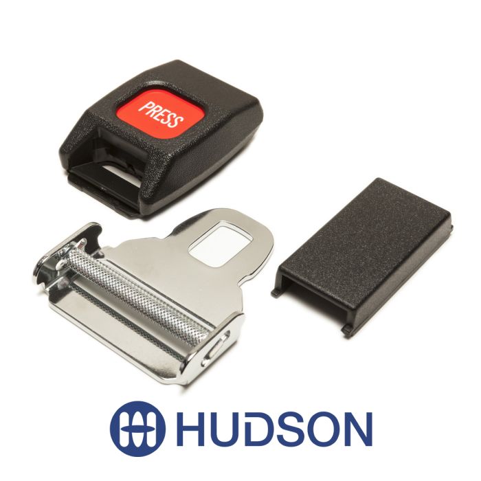 Seat Belt Buckle 2" (50mm) with Round Sliding Bar