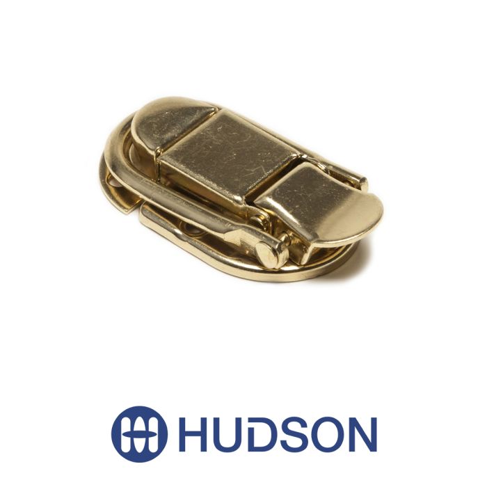Hudson Drawbolt No Key Flush Brass Plated