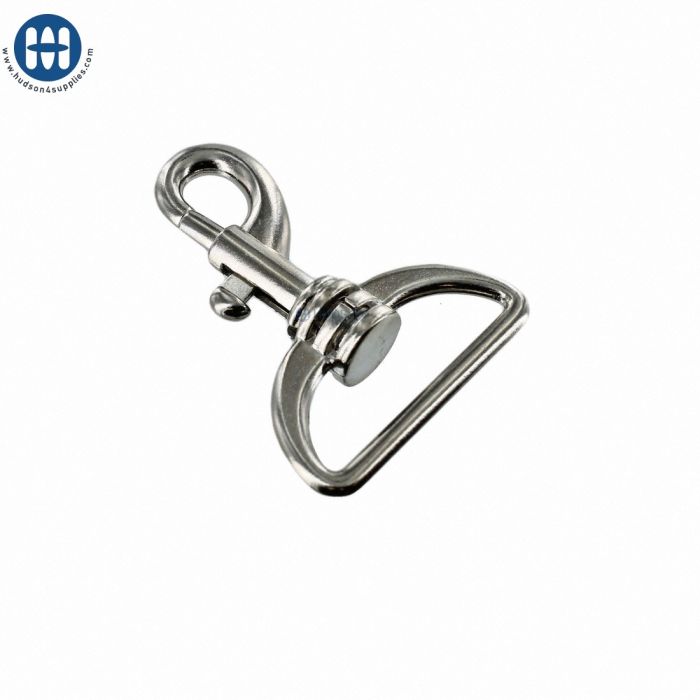 Mousqueton Crochet Rotatif M238-40 Nickel