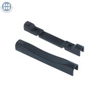 A-201P Two Part handle Plate Black
