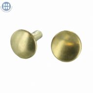 034D-09 Speedy Rivet Double Head Brass 