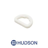 Basic D-Ring 3/4" Flat White