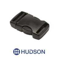 Basic Side Release Buckle 1" Black Assembled