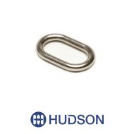 Oval Ring 3/4" (20mm) Nickel