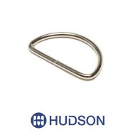 Anneau Soudé en "D" 40mm Plaqué Nickels