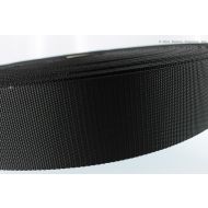 Nylon Webbing Light (17337) 2" (50mm) 401 Black (By the roll)