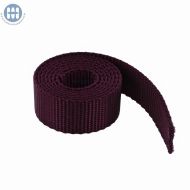 Nylon Webbing Heavy 1" (25mm) 210 Maroon (By the roll)