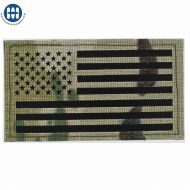Large USA Flag die-cut Multicam