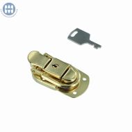 Hudson Drawbolt with Key Offset Brass